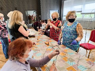 Miejski Ośrodek Kultury w Lututowie realizował projekt „Twórcze 60+”